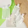 Bolsas Reutilizables de Viaje para Cosméticos, Loción, Gel de Ducha, Champú, Limpiador Facial Portátil Pequeño, Botellas Reutilizables Desechables