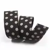 Cinta de sarga de puntos de onda pequeña, material para pinza de accesorios para el cabello DIY, lazo, flores para hornear, embalaje, cinta floral decorativa