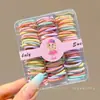 Mini ligas para el pelo del tamaño de un pulgar para bebés, gomas elásticas pequeñas para cabello fino, cuerdas para el pelo de niños, accesorios para el pelo de niñas que no dañan el cabello