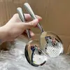 Colheres de Servir de Aço Inoxidável 304 Dourado Grande Doméstico Colher Grande de Arroz Colher de Sopa Colher Perfurada Especial para Hotel Colher Pública