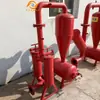 Filtro Centrífugo de Malha de Aço Estufa para Árvores Frutíferas Atomização Microaspersor Irrigação por Gotejamento Tanque de Fertilização Equipamento de Irrigação Automática para Economia de Água
