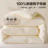 Producto Bueno de Invierno Color Sólido Núcleo de Edredón de Algodón de Xinjiang Funda de Edredón para Primavera y Otoño Cama Doble Edredón de Invierno 2026 Nuevo Estilo Universal para Todas las Estaciones