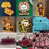 Mercadorias personalizadas para fãs de celebridades e ídolos: chaveiros para bolsas, chaveiros para mochilas, pingentes de tecido não tecido e pingentes de feltro com mensagens personalizadas