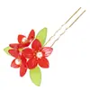 Accesorios Hanfu Directo de Fábrica Pasador Antiguo Pasador Clásico de Boda Pasador Multicolor Hecho a Mano Tocados de Novia con Perlas