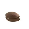 Novo Estilo Outono Inicial Marrom Feltro de Lã Boné Newsboy Feminino Boina Outono/Inverno Chapéu de Equitação Chapéu de Coco Retrô Chapéu Octogonal de Pintor