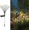 Lámpara de Luciérnaga Solar Transfronteriza LED Enchufe de Tierra Atmósfera Estilo Camping al Aire Libre Navidad Impermeable Flor Patio Decoración Nocturna