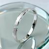 4009 Pulsera Cielo Estrellado Ins para Mujer Elegante Versátil Gama Alta Chapado en Plata Pulido Triturado Hielo Pulido Pulsera al por Mayor
