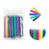 6.5/7.5/8.5/9.5cm Bastão de Cristal para Nail Art 100 Peças Multifuncional Ferramenta de Remoção de Cola para Pegar Pedras de Strass para Nail Art Transfronteiriço