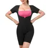 Traje de Sudoración Deportiva para Fitness de Mujeres Transfronterizo Mono de Levantamiento de Pecho Estilo Europeo y Americano Moldeador Corporal Moldeador Corporal Levantamiento de Cintura Cadera Traje de Sudoración