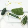 Contenedor de Belleza de Jade Rodillo de Jade Masajeador de Jade Contenedor de Belleza Rodillo Palo de Masaje Raspador de Jade