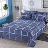 Lençol de cama amigável à pele, escovado, espessado, peça única, para camas de casal ou solteiro, adequado para dormitórios estudantis, uso em todas as estações, disponível em vários tamanhos