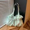 Bolso de Hombro Plegable Floral de Verano 2026, Bolso de Clase, Bolso Tote de Moda para Mujer de Gran Capacidad para el Trabajo