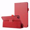 Para Lenovo tab e8 funda de cuero 2018 funda protectora para tablet patrón lichi plegable TB-8304 carcasa con soporte