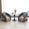 Conjunto de Mesa y Sillas de Hotel de Moda para Balcón, Conjunto de Tres Piezas para Ocio en Balcón, Área de Descanso de Salón de Belleza, Área de Recepción, Una Mesa y Dos Sillas