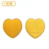 Xuanzi Corazón de Amor Mini Esponja para Pulgar No Absorbente de Polvo Herramienta Esponja para Maquillaje de Artista Set Portátil