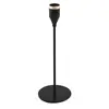 Candelabro Europeo Adornos Pequeño Candelabro Mesa de Comedor Cena Romántica a la Luz de las Velas Juego de Tres Piezas Adornos Boda Adornos Galvanizados