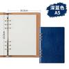 Cuaderno de hojas sueltas A5B5, cuaderno personalizado de cuero sintético, bloc de notas con logotipo impreso, cuaderno de negocios, disponible al por mayor