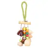 Kit de Materiales para Colgante Sonajero de Cáscara de Fruta Natural Llavero DIY Accesorios para Bolsas Fabricante de Colgantes Venta al por Mayor