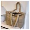 Bolso de Mano Minimalista Fresco y Elegante Transfronterizo 2026 Otoño e Invierno Nuevo Versátil Estilo Coreano Bolso de Hombro Bajo el Brazo Tote