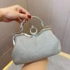 Nova bolsa de diamantes para comércio exterior transfronteiriço, bolsa de festa de aniversário para casamento, banquete, bolsa de noite para socialite