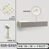 Fechadura de porta minimalista ecológica para uso doméstico, maçaneta de porta interna de madeira de nogueira, magnética, silenciosa, universal para quarto e banheiro
