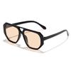 Las Nuevas Gafas de Sol Irregulares de Aviador de Doble Puente Retro de Rain Son Imprescindibles para el Ciclismo al Aire Libre