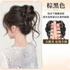 Pinza para peluca de cabeza redonda con pelo de dragón, pinza de agarre para mujer, temperamento de hija, flor, capullo, seda voladora, plato para el cabello, artefacto, estrella con bolsa para peluca
