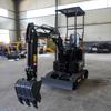 Fabricante de origen Micro Excavadora Ht10 Excavadora Agrícola para Huerto Zanjadora 1000kg Excavadora Pequeña