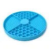 Tapete Alimentador Lento de Silicone para Pets, Tapete de Lamber para Cachorros, Tipo Ventosa, Antiderramamento, Antiderrapante, Tigela Anti-Engasgo, Tapete Universal para Gatos e Cachorros, Alimentação Lenta