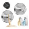 Gancho pegajoso sin perforación gancho de acero inoxidable para colgar en la pared de la cocina y el baño gancho individual para el inodoro gancho metálico autoadhesivo para colgar la ropa