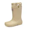 Botas de Lluvia Familiares para Niños, Antideslizantes, de Suela Suave, Ligeras, Botas de Lluvia para Niños y Niñas, Botas de Lluvia Casuales Diarias para Niños Pequeños, Zapatos Impermeables
