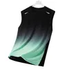 Camiseta Deportiva Transpirable de Secado Rápido Nueva de Verano Chaleco Delgado de Manga Corta Ropa para Correr Bádminton Entrenamiento