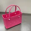 Bolsa de Playa Portátil de Eva para Mujer con Agujeros DIY 2026 Nuevo Producto Hot Item de Comercio Electrónico Transfronterizo Almacenamiento Impermeable Gran Capacidad
