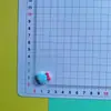 Gato Rosa de Dibujos Animados Lindos Color Caramelo Gel Crema Tarjeta para el Cabello Resina Plástico Funda para Teléfono Bolso Accesorios Diy para Niña