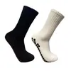 Calcetines Deportivos para Hombre, de Media Pantorrilla, Antideslizantes, Absorbentes de Sudor, Transpirables, Calcetines de Baloncesto, Unisex, Color Sólido, Calcetines para Entrenamiento Físico, Marca de Moda