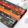 Papel de Impressão Dourado Personalizado com Padrão de Veado, Estampa Vintage de Luxo Leve, Papel de Presente Espessado, Material Floral