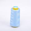 Hilo de Coser Liuqing Colorido Número 402 3000 Yardas Azul Hilo de Coser Colorido de Alta Velocidad Fábrica de Ropa Overlock 402 Rollo Grande
