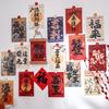 Xi Zhe Fulai 30 Tarjetas de Decoración de Año Nuevo Pegatinas de Pared para Dormitorio Postales Pintura Festival de Primavera Fondo para Fotos