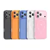 Funda Transparente de Color Sólido, Engrosada y Anticaídas, Adecuada para Funda de Teléfono Apple 17Promax, Sensación Simple y de Alta Gama, Funda para Teléfono Apple
