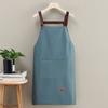 Nuevo delantal impermeable a prueba de aceite para hombres y mujeres para limpiar las manos, cocina, cocinar, trabajo en casa, a prueba de aceite, cintura coreana al por mayor