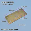 Tablero de Madera Fijo Ángulo de Sujeción de Hierro Código de Esquina Conector de Ángulo Recto para Panel Divisor Baño Pieza de Conexión para Panel Divisor de Baño Engrosado