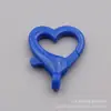 Hebilla de langosta acrílica gancho de corazón de melocotón de plástico gancho de corazón hebilla de langosta material hecho a mano accesorios DIY accesorios