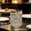 Vasos de chupito grabados Jingyu Glass Bar, Vasos pequeños para licor, Vasos de chupito para licor, Vasos de chupito con forma de bala, Vasos de chupito para whisky, Vasos de chupito