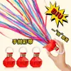 Cañón de Confeti Accesorios Tubo de Spray Cinta Atmósfera Flor de Tirar Boda Portátil Fuegos Artificiales de Boda Cinta de Mano Saludo de Cumpleaños