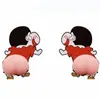Almohadilla Anticolisión con Forma de Trasero de Silicona Shin-Chan Japonés, Tope de Puerta, Parachoques de Puerta sin Taladro, Gadget Anti-Golpes para Armarios