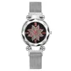 Comercio Exterior Moda Popular Flor Perezoso Hierro Magnético Reloj de Mujer Reloj de Mujer Imán Femenino Cuarzo Procesamiento Personalización
