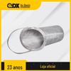 Filtro de cartucho com flange de tubo 304, cesto filtrante de aço inoxidável, filtro de cesto de aço inoxidável para óleo hidráulico