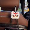 Gancho de encosto traseiro para assento de carro 2025 novo Ano do Dragão festivo interior do carro traseiro multifuncional gancho de carro