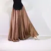 Saia Étnica Retrô Literária e Artística de Algodão e Linho Cintura Alta plus size Irregular Comprimento Médio Meia Saia Hanfu Saia Longa