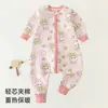 Saco de dormir acolchado de tres capas para otoño e invierno para niños, con piernas separadas para bebé, a prueba de patadas, ropa de dormir para niños y niñas, ropa para el hogar